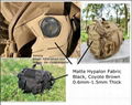 Fire Resistant Coyote Hypalon Fabric Sheet for Military 1.2mm