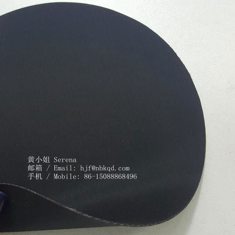 1mm Black Matte Hypalon Fabric for Backpack 2