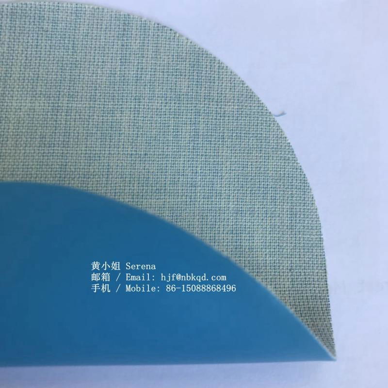 0.6mm蓝色丁腈橡胶涂层芳纶用于工业手套 4