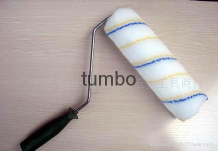 Decorative plastic wool sponge water oil painting roller brush hand tool OEM  4