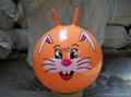 Wholesale PVC plastic jumping ball children cartoon hopper ball inflatable OEM 3