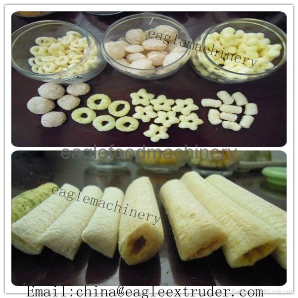 puffed corn snacks making machine(CE ISO SGS) 2