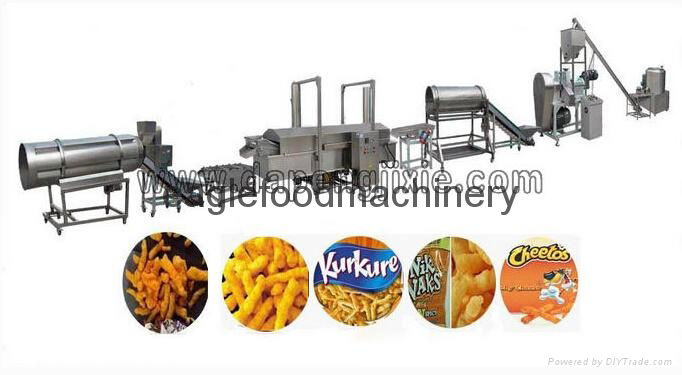 Kurkure Making Plant kurkure snack machine kurkure making machine snack making m