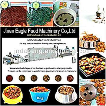 Jinan eagle pet food machine dog food extruder  3