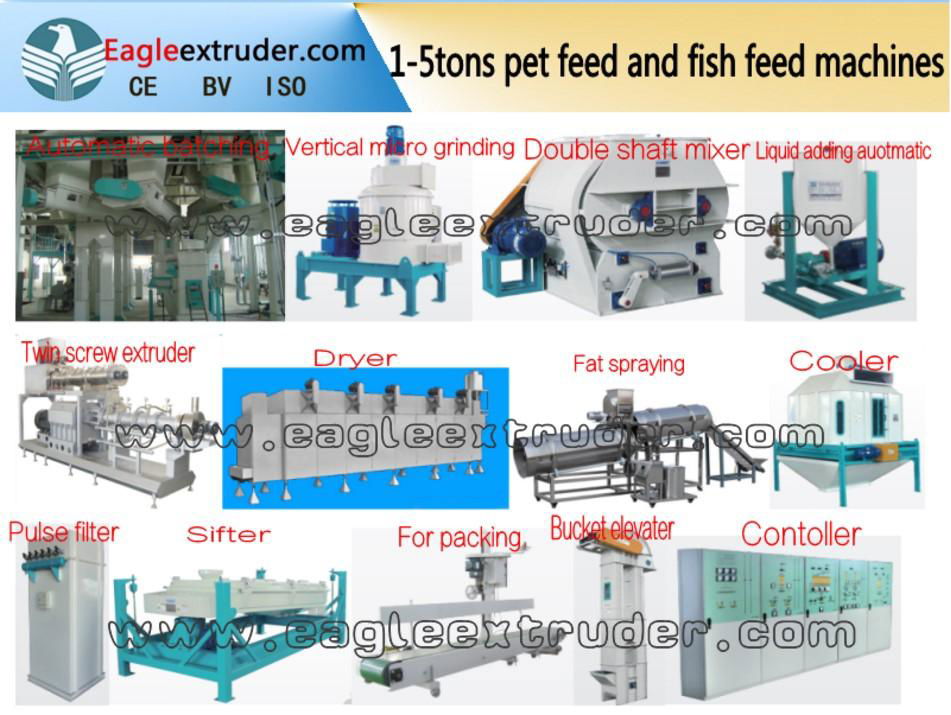 Jinan eagle pet food machine dog food extruder  4