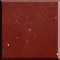 Guolian Stone Quartz Slab Rossi Luminoso Red with Mirro Flecks 3