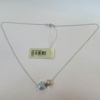 wholesale silver plated crstal stone jewelry with star alloy necklace