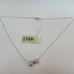 wholesale silver plated crstal stone jewelry with star alloy necklace