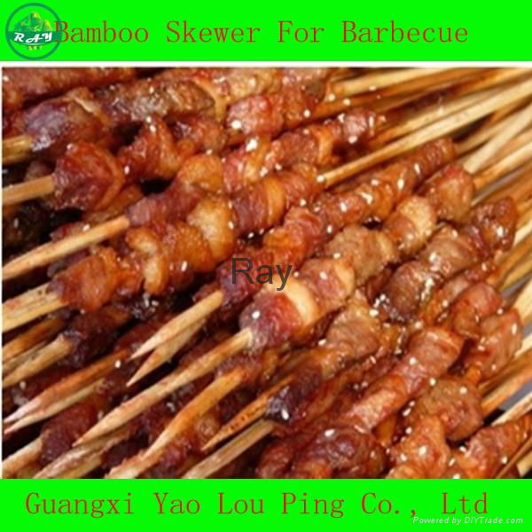 High Quality Bamboo Skewer, Barbecue Skewer, Bamboo&Wooden Barbecue Meat Skewer