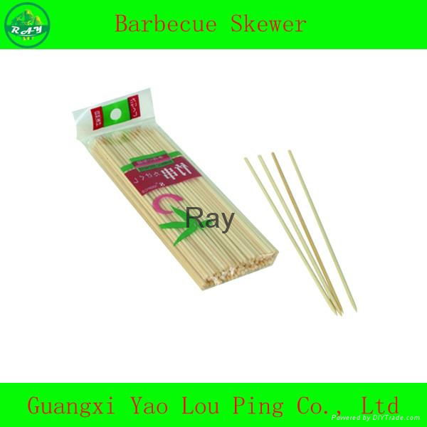 High Quality Bamboo Skewer, Barbecue Skewer, Bamboo&Wooden Barbecue Meat Skewer 2