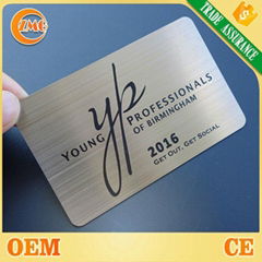 wholesale customized metal business card