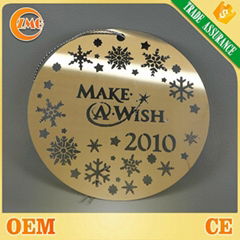 cheap chemical etched metal Christmas