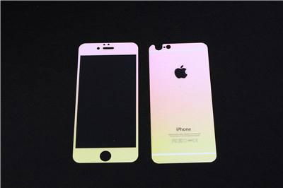 2.5D 9H colorTempered Glass Film Front and Back Side with Gradation of Color For 3