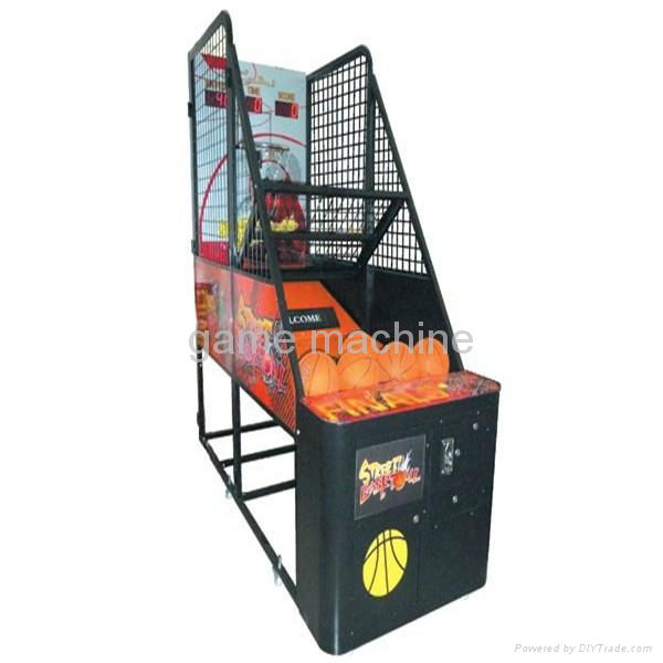 Street basketball - coin operated basketball game machine 4