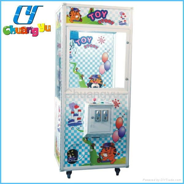 new, lovely toy claw crane machine for sale