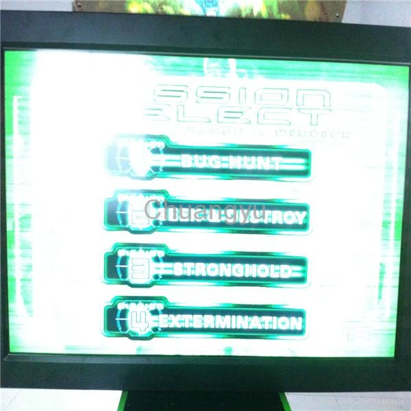 Arcade aliens extermination game machine 2