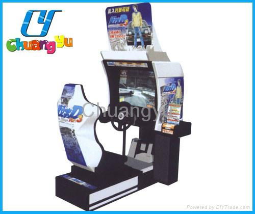 simulator arcade racing car game machine - Initial D Arcade stage 3