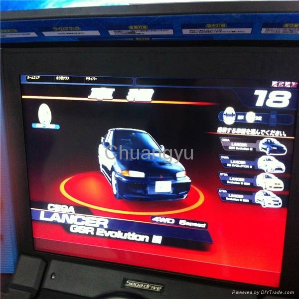 simulator arcade racing car game machine - Initial D Arcade stage 3 5