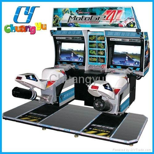 simulator driving game machine - 29 LCD GP motor
