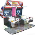 simulator driving game machine - 29 LCD GP motor 2