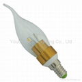 5630/3014 3W LED Candle Bulb from Youth Green Lighting 3