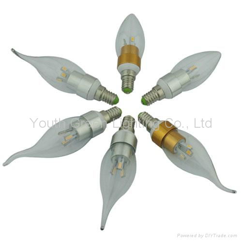 5630/3014 3W LED Candle Bulb from Youth Green Lighting 4