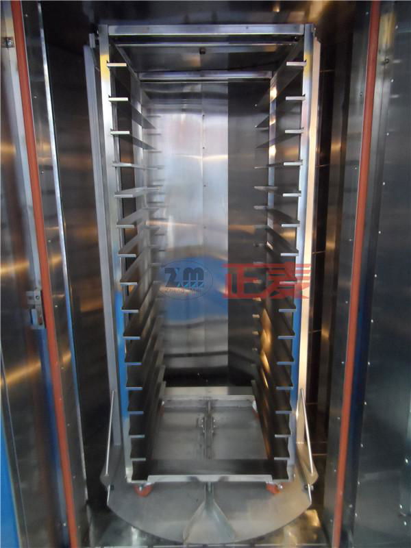industrial dual fuel bakery rotary rack ovens 5