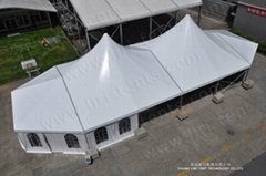 Classical White PVC Outdoor High Peaks Marquee Tent Supplier