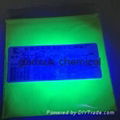 IR fluorescence pigment paint glow under