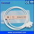 CSI disposable spo2 sensor/probe for neonate,DB 6pin, non-woven 2