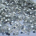 lead-free Round Stones Flatback  Non Rhinestone Hotfix 1