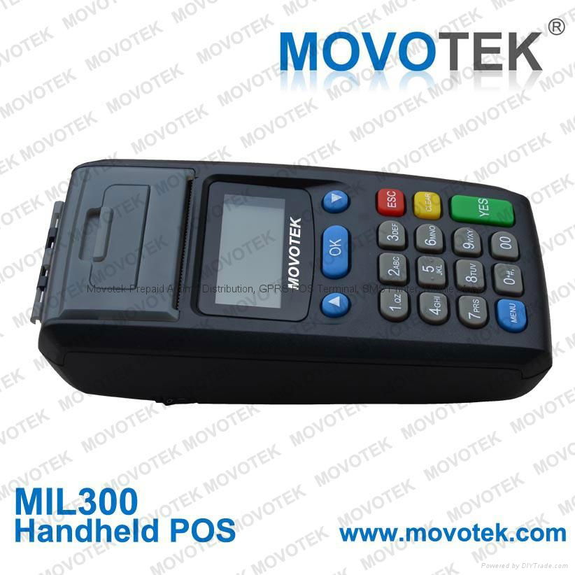 Movotek handheld wireless mobile pos terminal sms printer 2