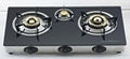 3 burner gas cooker OR gas stove OR gas