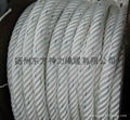 nylon single filament 6-ply compostie rope