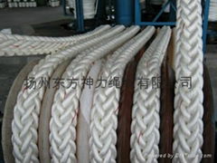 12 strand polyester Mooring Rope