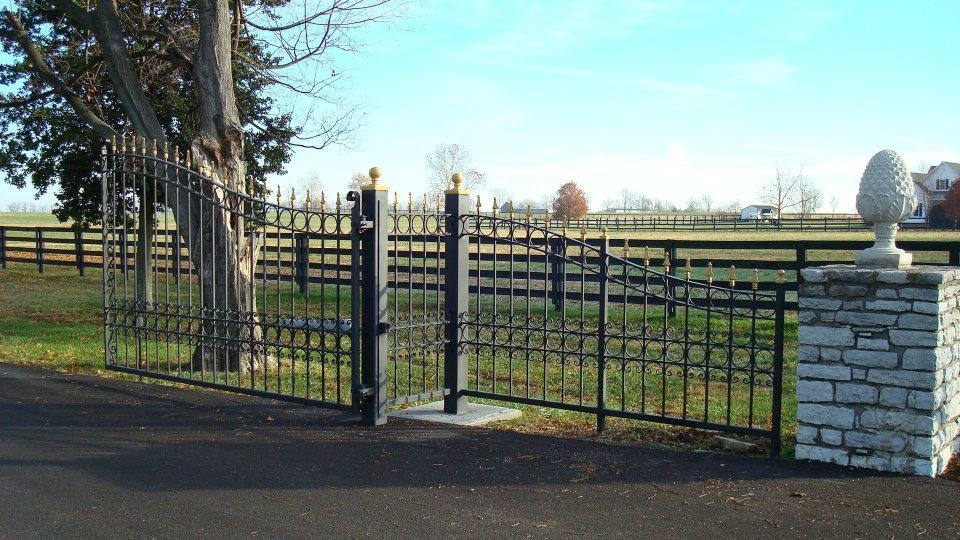 Wrought iron gates 4