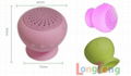  Mini mushroom Car Suction Cup wireless Bluetooth Speaker Sound Box 