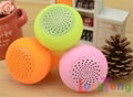 New Mini mushroom Car Suction Cup wireless cheap Bluetooth Speaker Sound Box 