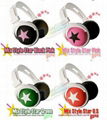 Big star earphone for mobile phone mp3 Popular fashion Mix Style headphone