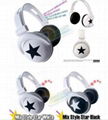 Big star earphone for mobile phone mp3 Popular fashion Mix Style headphone