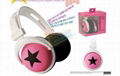 Big star earphone for mobile phone mp3 Popular fashion Mix Style headphone