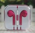 EarPods Earphone Headphone With Remote & Mic For Apple IPhone 5 5G In Box Gift