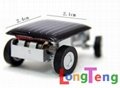 Smallest Solar car toy Educational Toy Mini Children Solar Toy Christmas Gift