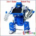 3 in 1 Solar Robot Toy Tank Scorpion DIY Educational Assembly Kit Gift For Child