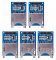 Brand New SD Card Module Slot Socket Reader for Arduino ARM MCU - Blue + Silvery