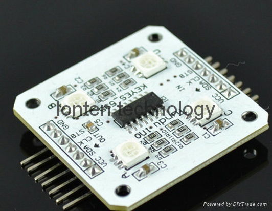 SPI RGB 5V 4xSMD 5050 LED Light Module for Arduino (Works with Official Arduino  2