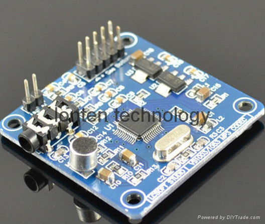 VS1003 MP3 module onboard microphone