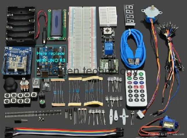 DIY geek kit microcontroller learning kit for arduino starter and proficient ,24