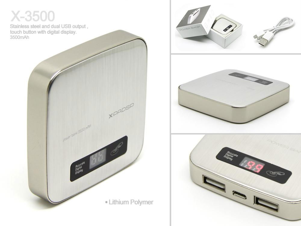 3500mah Smart Power Bank Pocket Power Bank 2