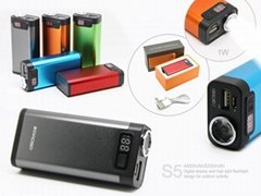 Stylish Power Bank With Torch Function 4400mah
